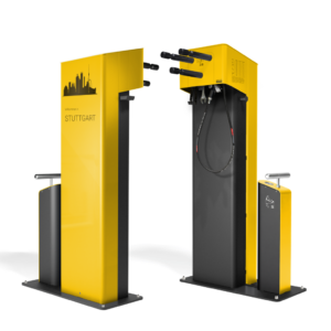 Fahrradreparaturstation LEVELO frostunempfindliches Manometer